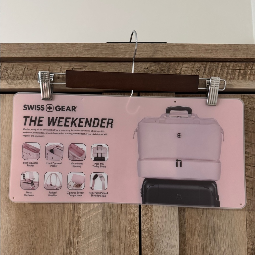 SwissGear Pink Travel Duffel Bag - Picture 12 of 13